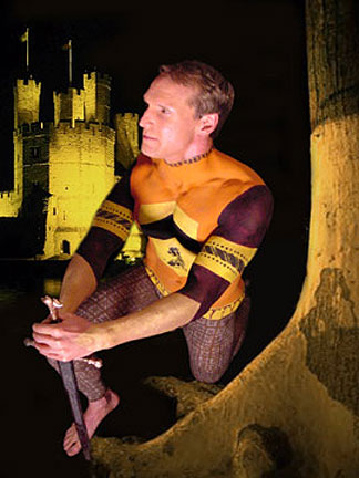 Anthony Larrissy Body Paint Male Fitness Model NJ NY